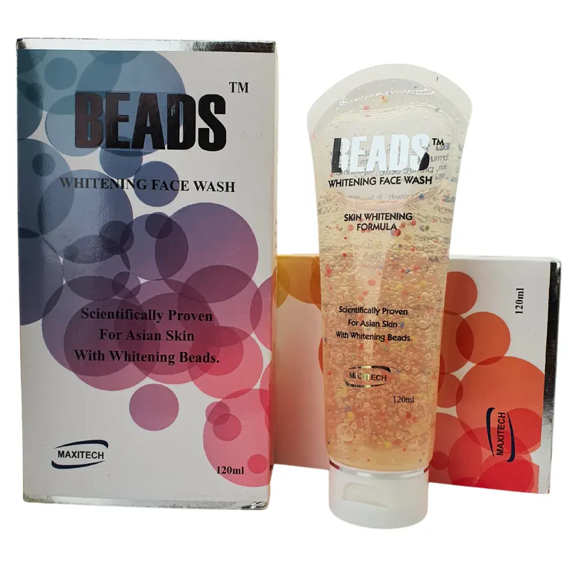 Maxitech Beads Whitening Face Wash