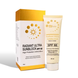 Radiant Ultra Sunblock SPF 60 – Sebum Control