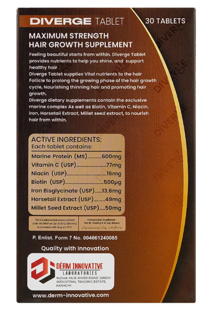 Diverge Hair Care Tablets - Image 2