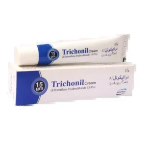 TRICHONIL Cream 15g (Eflornithine HCl 13.9%) – Unwanted Facial Hair Removal